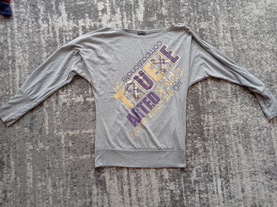 Bluzka damska w rozmiarze 38 w stylu nietoperz