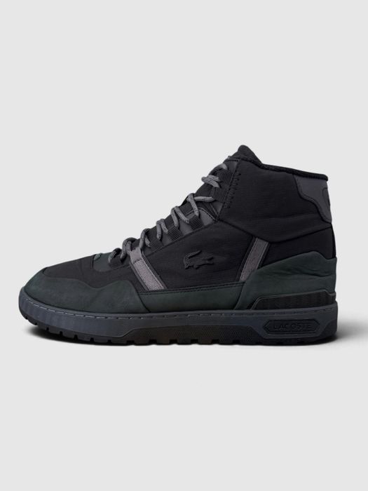 Śniegowce Lacoste T-Clip Winter Mid Czarny Szary Rozmiar 46