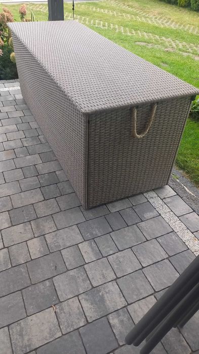 Skrzynia na poduszki tarasowo-ogrodowa