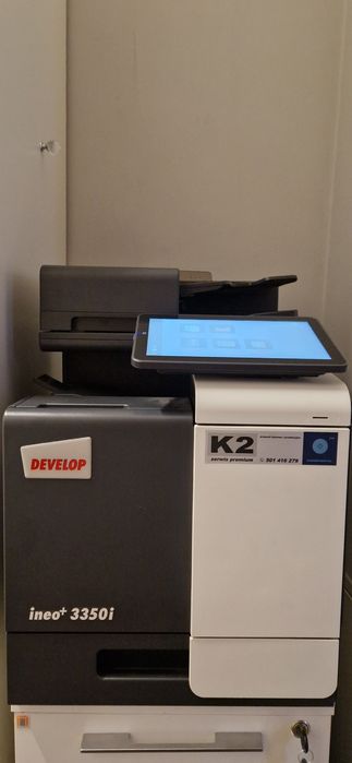 Develop 3350i używana - laserowa kolorowa. Bardzo oszczędna. W 100 % s