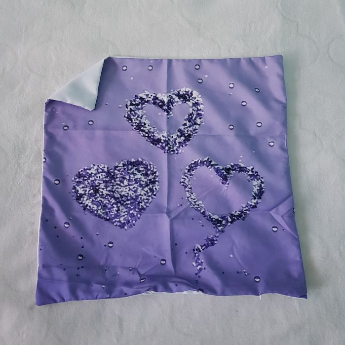 Poszewka na poduszkę 45x45 fiolet
