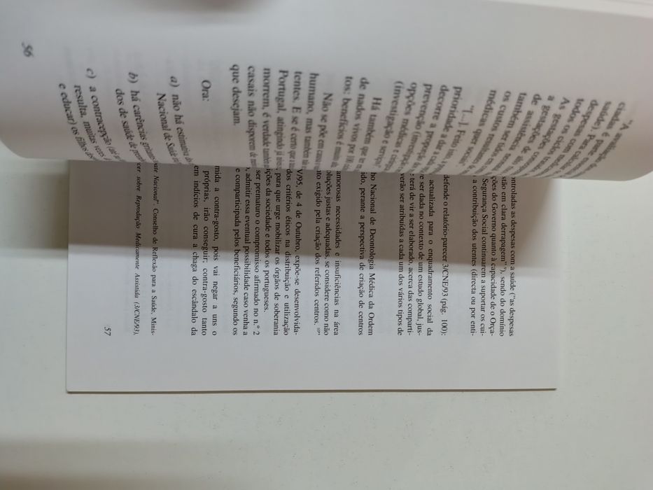 Conselho Nacional de ética para as ciências da vida - Vol. IV