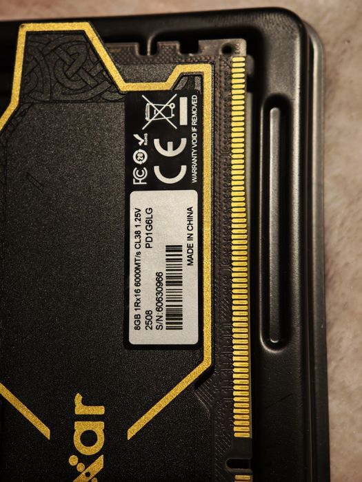 Lexar Ddr5 16gb 6000