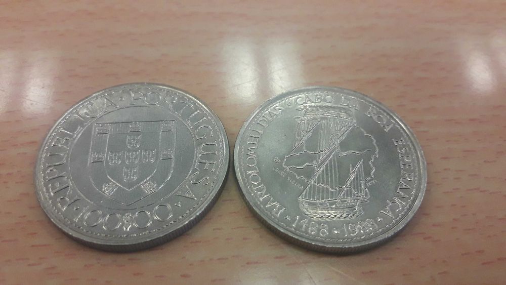Moedas 1988 de 100$