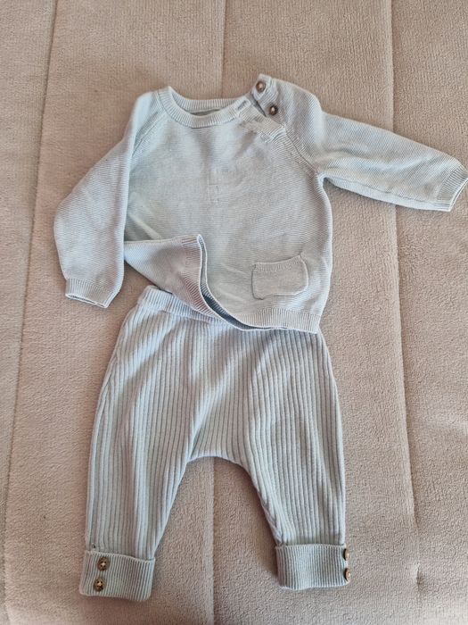 2 conjuntos verde bebe