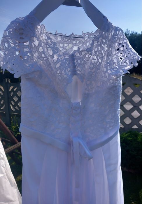 Suknia ślubna biała