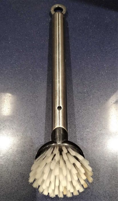 Escova de Cozinha da ROSLE c/ Cabo em Aço Inox 18/10 - IMPECÁVEL!