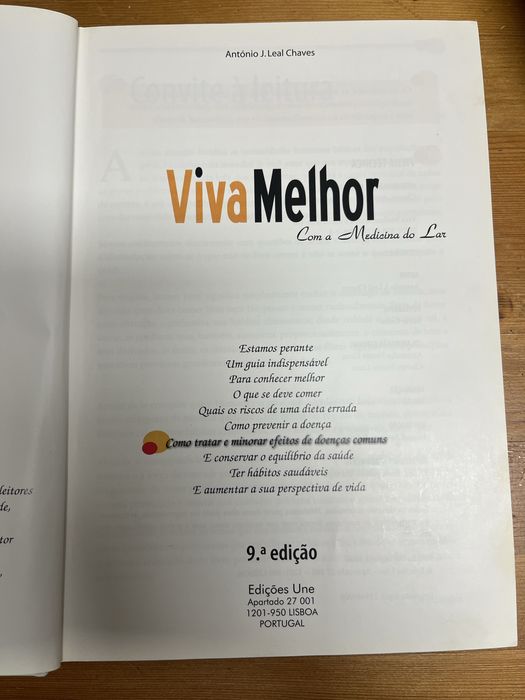 Livro em bom estado