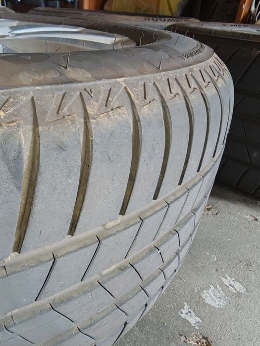 Jantes 16 5x112 7J ET45 com 4 pneus