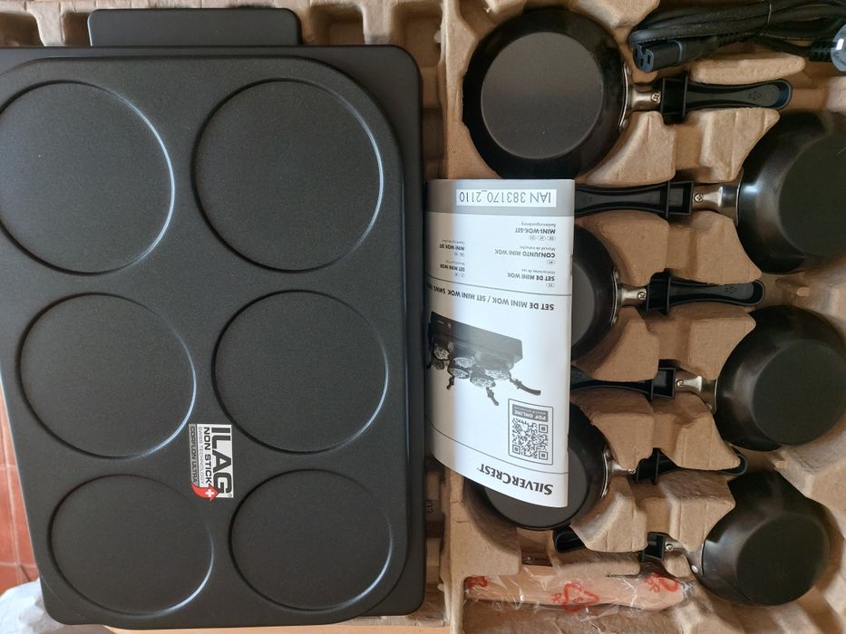 Placa de cozinhar silver crest