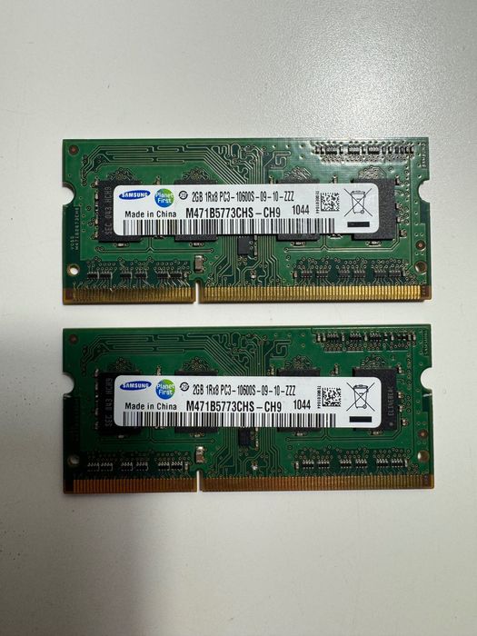 Оперативна памʼять DDR3 2Gb,1Gb