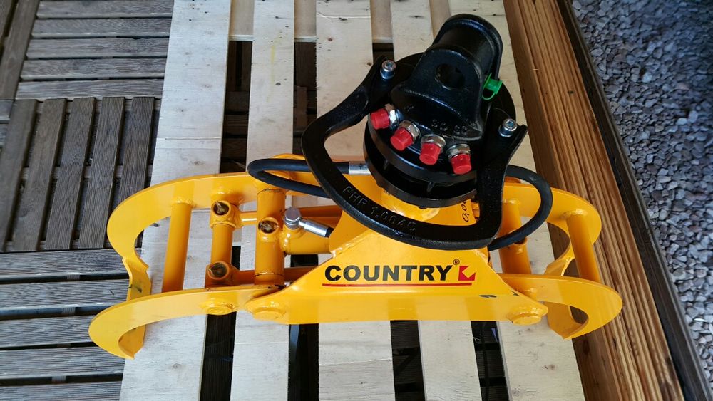 CHWYTAK do drewna 08+ ROTATOR 1t + Wężyki + Sworzeń do żuraw dźwig HDS