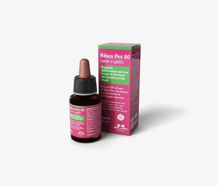 Ribes Pet 80 krople dla kota, dla psa 25 ml NBF Lanes