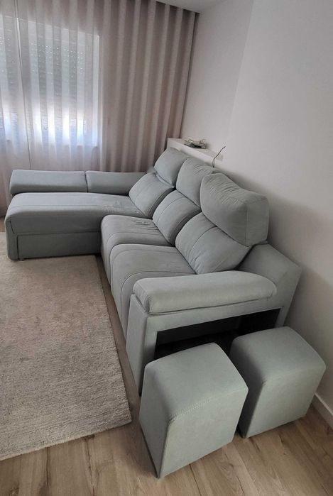 Sofá abertura elétrica