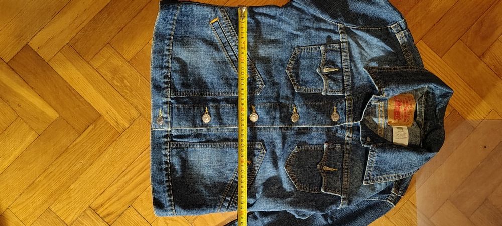 damska kurtka jeansowa levis S