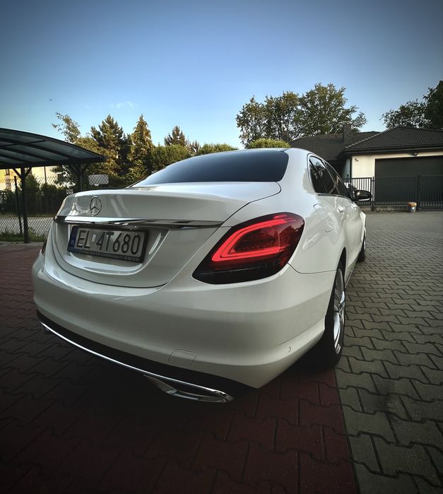 Auto do ślubu Mercedes C klasa