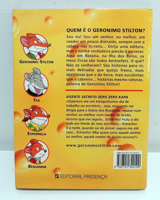 Geronimo Stilton - Agente Secreto Zero Zero Kapa
