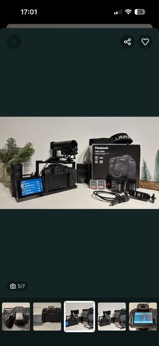 Lumix g80 body + dodatki