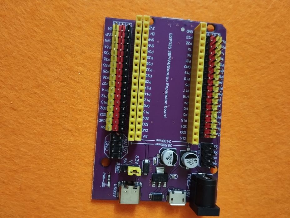 Base para placa de desenvolvimento para esp32