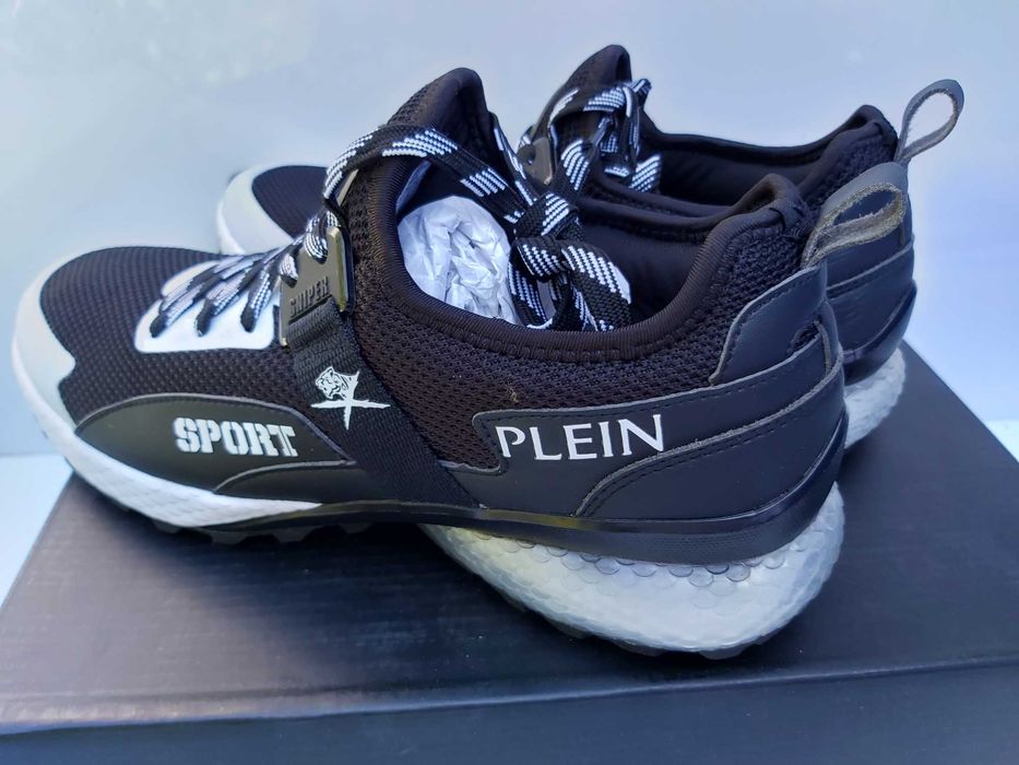 Nowe Sneakersy PLEIN SPORT runner tiger 42