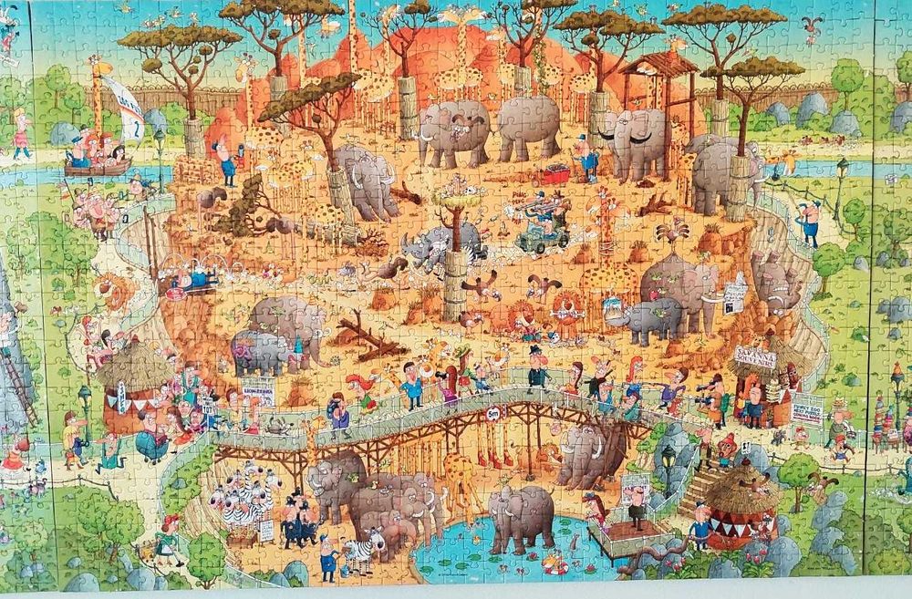 Puzzles Heye Degano Funky Zoo (montados)