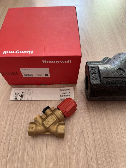 Zawór odcinający Honeywell Kombi-S, V5001SY2015.