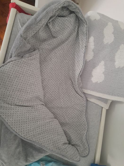 Saco cama bebé cinzento