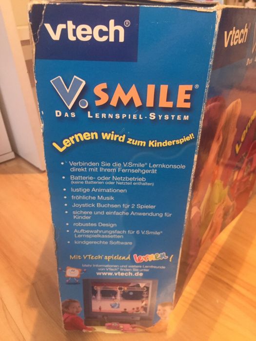 Gra Konsola Vtech Smile 2 sztuki + Pady