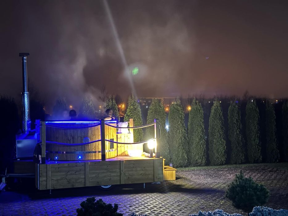 Mobilna balia/ jacuzzi do wynajęcia