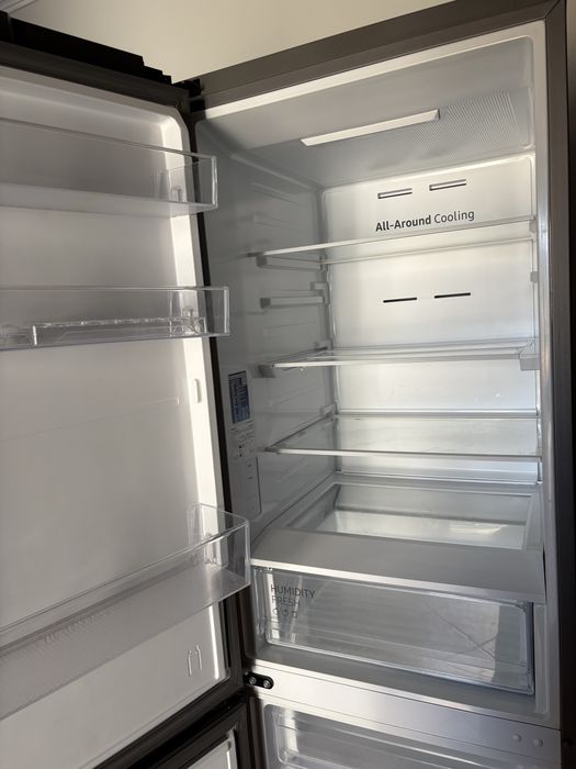 Frigorífico combinado Samsung creme/bege