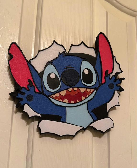 Decoração Parede Stitch