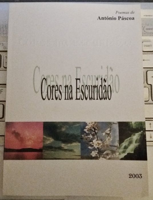 Livro Cores na Escuridão do poeta invisual António Páscoa