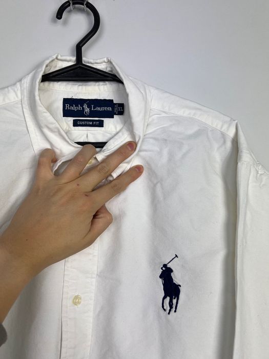 Koszula Polo Ralph Lauren Big Pomy White Cotton