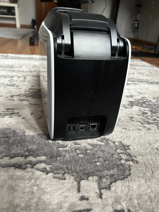 Drukarka kart Zebra ZC100 - jak nowa, sprawna + zestaw (opis)