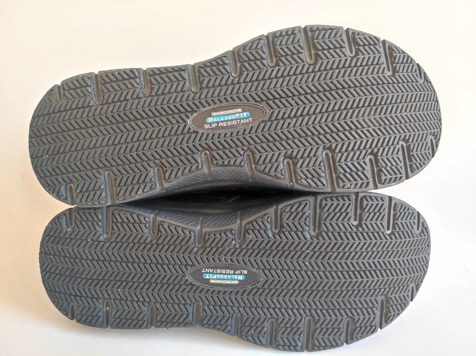 - Skechers Work Relaxed Fit - Markowe buty, sneakersy r. 41