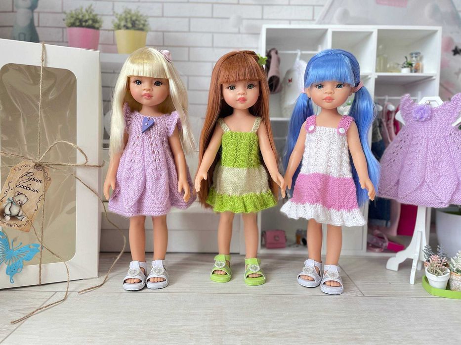 Лялька Паола Рейна с коробкой кукла в одежде Paola Reina Низька ціна