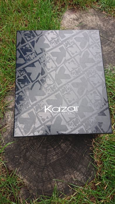 Kazar czarne zamszowe botki sandałki szpilki. Venezia.