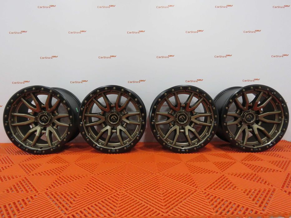 Jantes Fuel Rebel 17 x 9j et -12 6x139.7 106.1 Look Beadlock