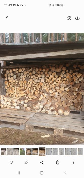 Drewno kominkowe i opałowe sezonowane. Suche!!!