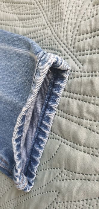 Spodnie jeansowe damskie modny krój rozm. S