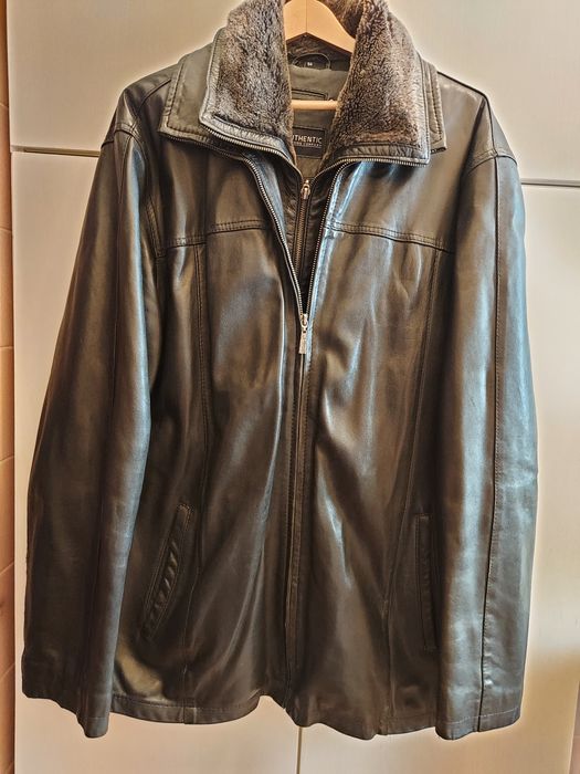 Kurtka skórzana męska.