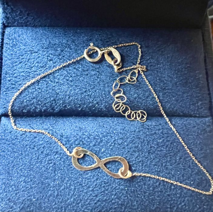 Celebrytka 585 ze znakiem nieskończoności