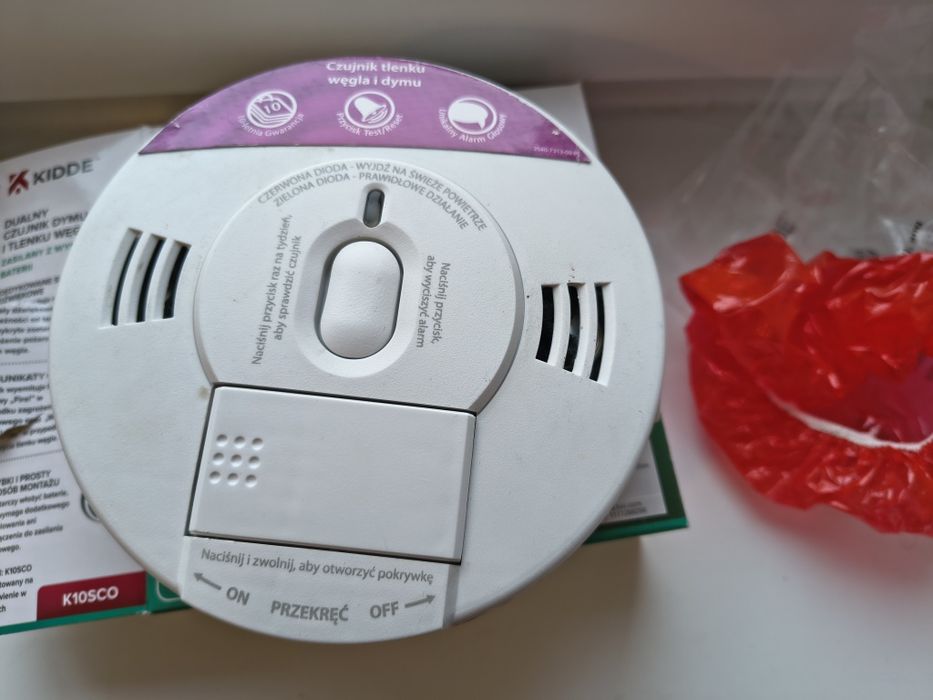 Czujnik czadu i dymu KIDDE !! Gwarancja !!