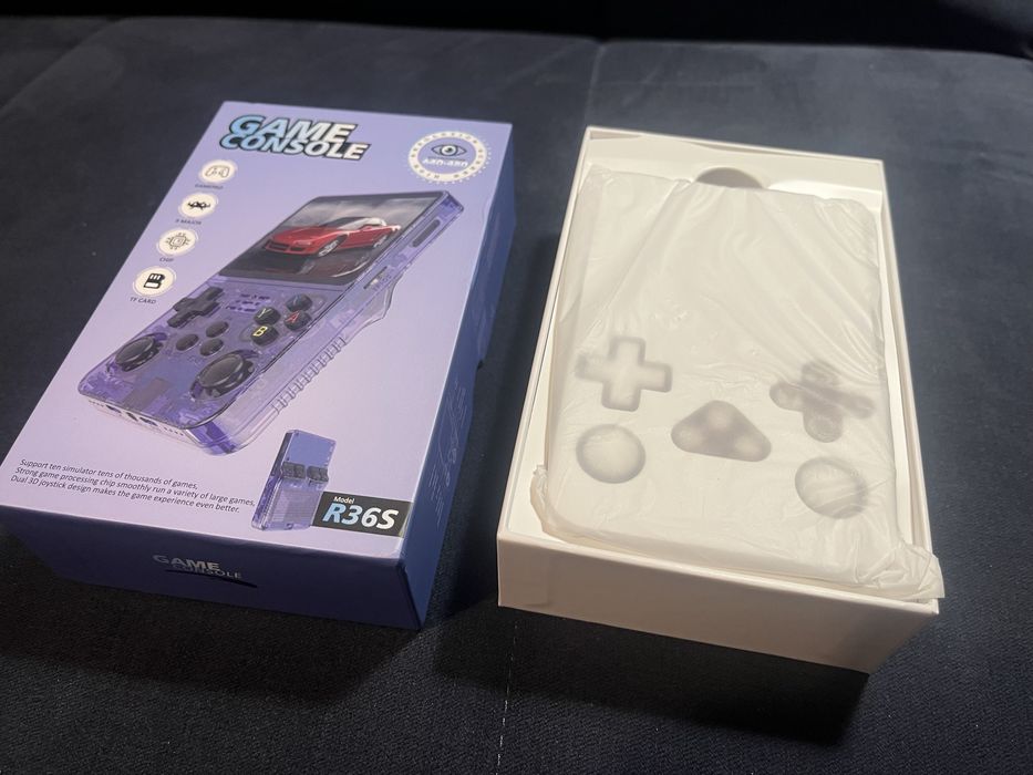 Nowa konsola R36S 64GB handheld gra emulacje