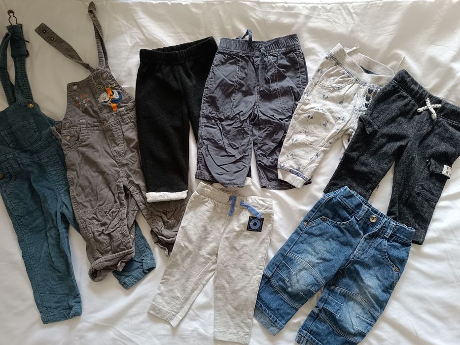 Duża paka ubrań chłopczyk 74