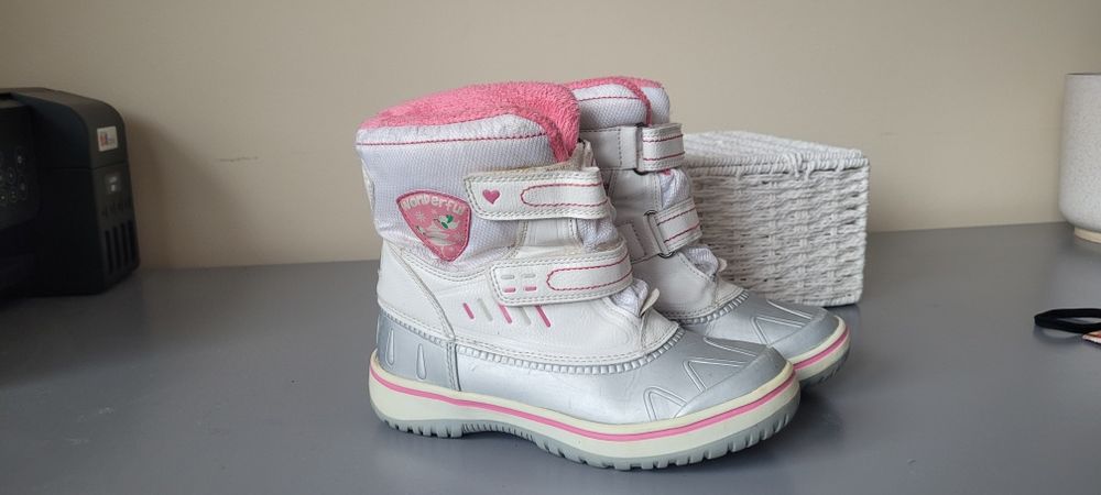 Buty śniegowe dla dziewczynki