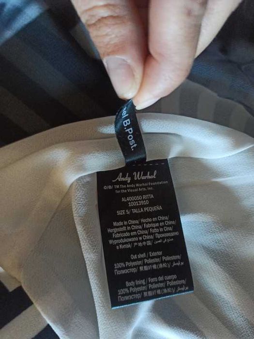 Marynarka Andy Warhol rozm S