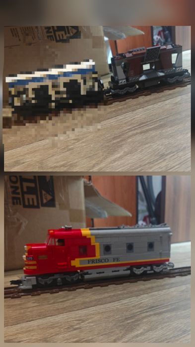 Поезд Лего Lego Kazi