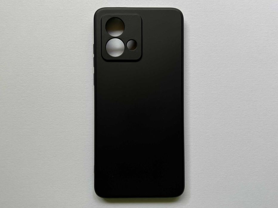 Motorola Moto G84 чохол силіконовий чорний чехол силиконовый