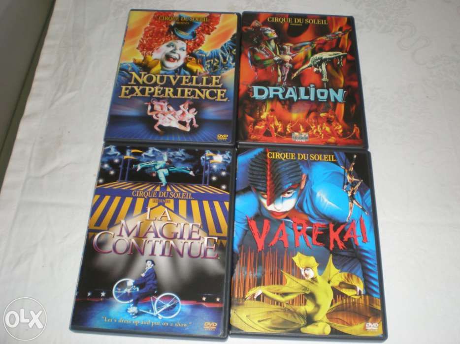 Coleccção do cirque du soleil